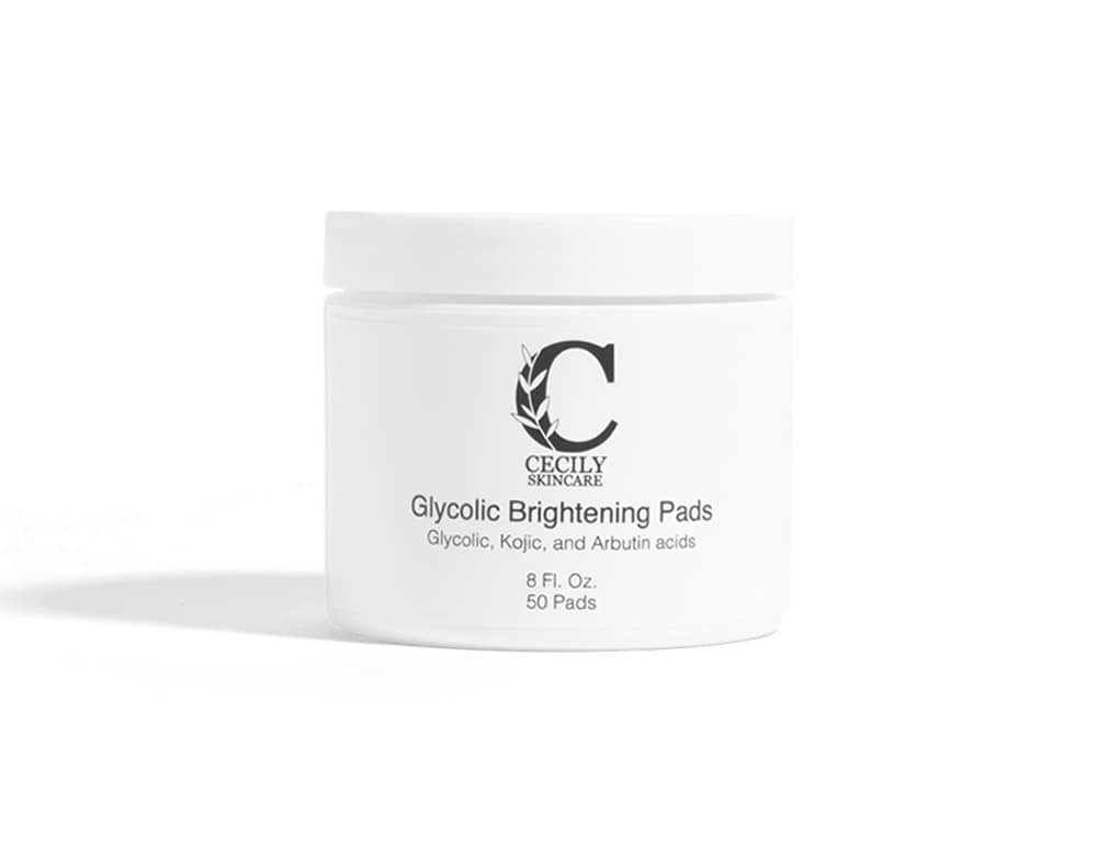 glycolic brightening pads main
