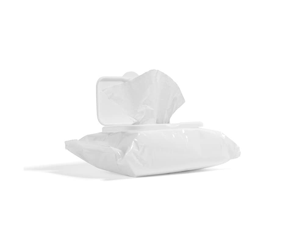 makeup wipes open